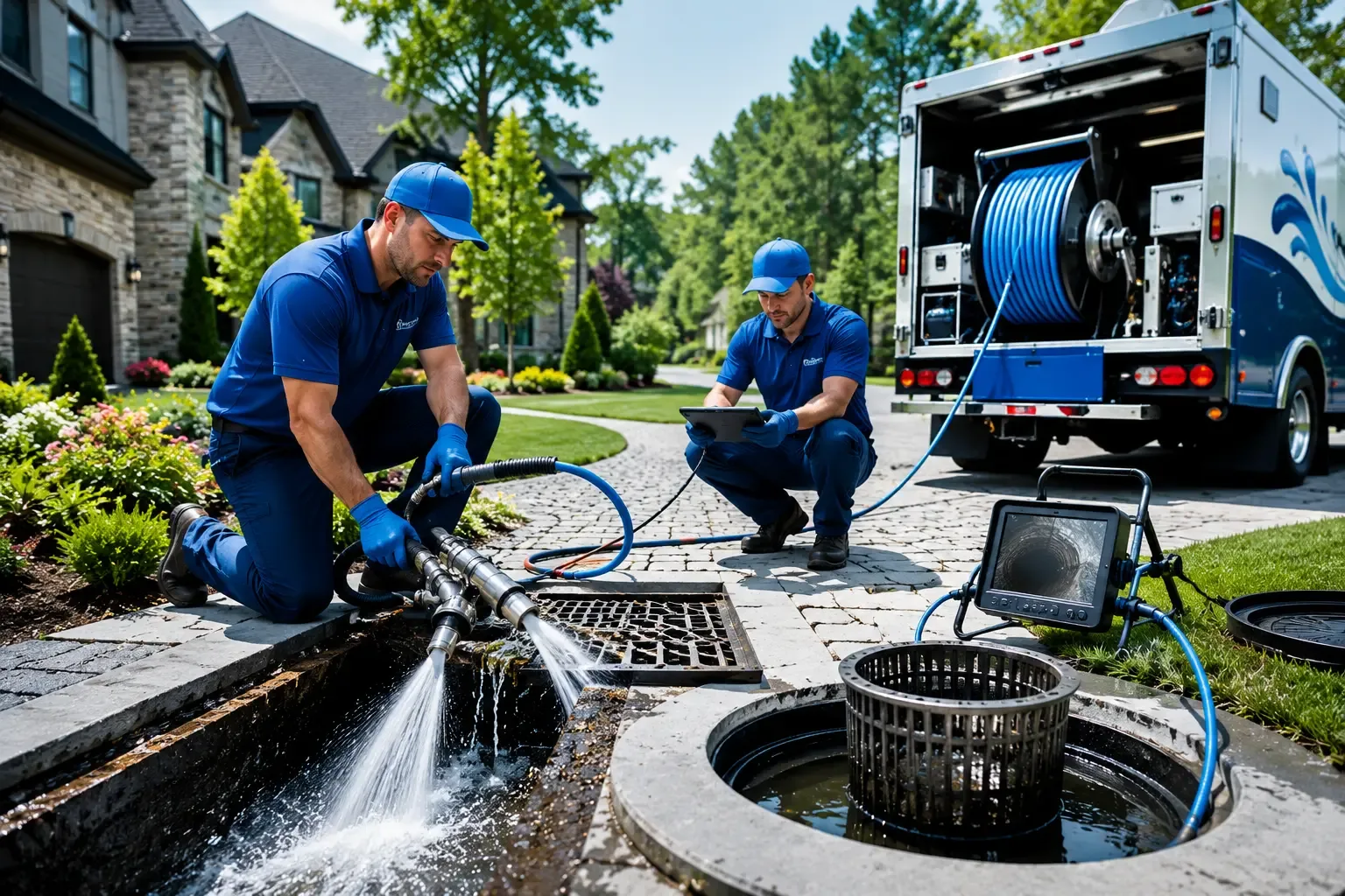 Local outdoor drain cleaning professionals in Whitesville, KY